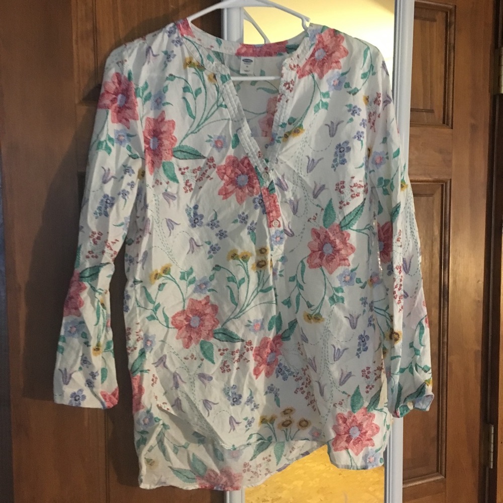 floral tunic